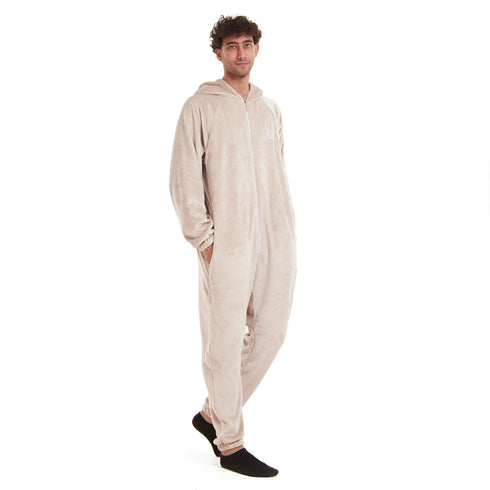 Snuggs Blanket Onesie Beige